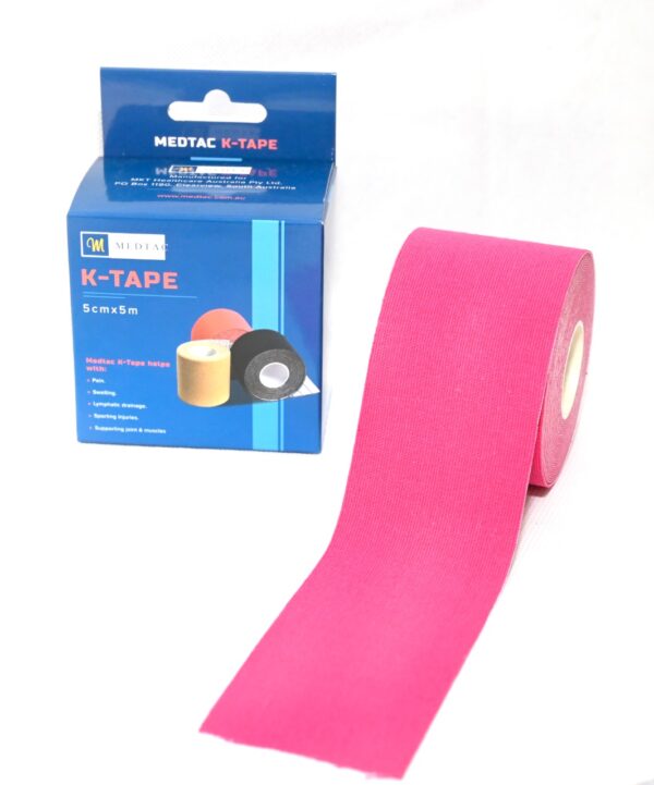 Get a roll of synthetic K-Tape of size (5cm * 5M) in a small box