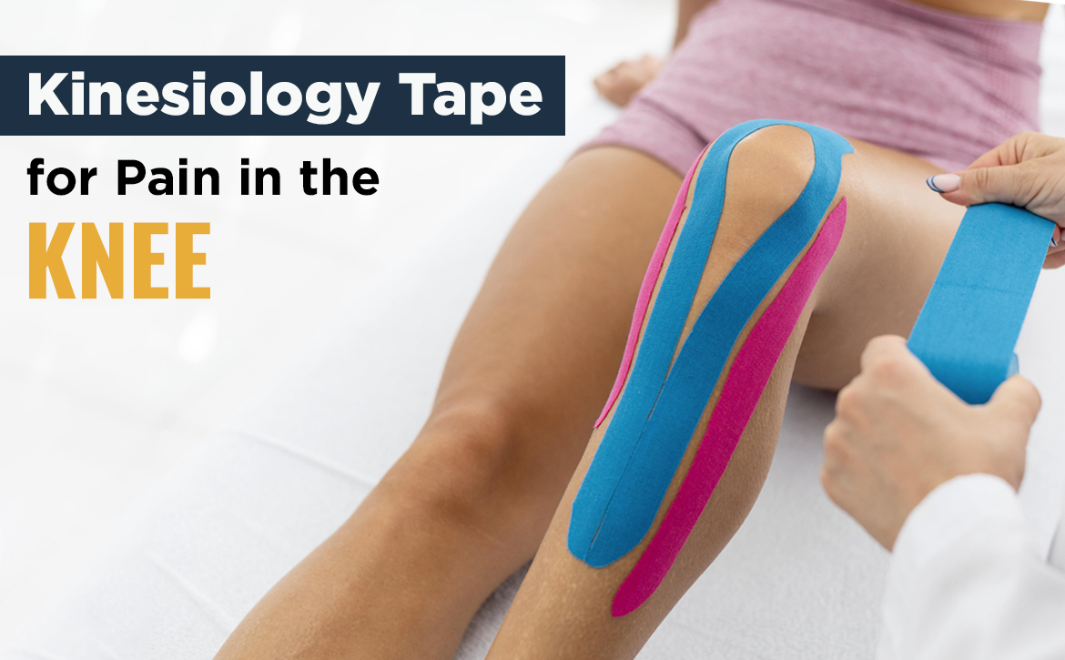 How to Tape the Knee with Kinesiology Tape for Pain